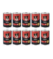 Reflex Plus Jöle İçinde Et Parçacıklı Kuzu Etli Yetişkin Köpek Maması 400 Gr*10