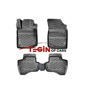 Citroen C1 2009 3D Havuzlu Paspas Siyah (Karışık)