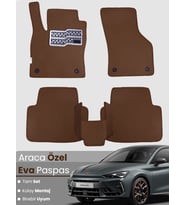 CUPRA LEON (2024-2025) Uyumlu EVA Paspas Tam Set–Araca Özel,Su Geçirmez,Kolay Montaj