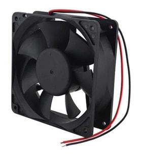 PowerMaster PM-1808 Fırçasız DC Fan 120x120x38mm 12 Volt 2 Açık Uçlu Kablolu 12X12