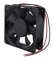 PowerMaster PM-1808 Fırçasız DC Fan 120x120x38mm 12 Volt 2 Açık Uçlu Kablolu 12X12