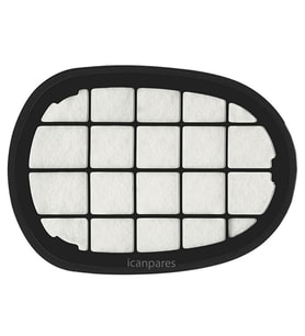 Philips Uyumlu FC 6813 Süpürge Hazne Filtresi Siyah
