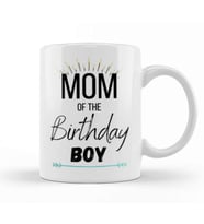 Mom of the birthday boy Kupa Bardak Porselen