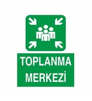 Modülerteknik "Toplanma Merkezi" 25X35cm