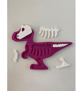 T-Rex Dİnazor Çocuk Okul Kreş Eğitici Öğretici Sevimli Puzzle