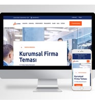 Hazır Kurumsal Web Sitesi Yazılımı V62