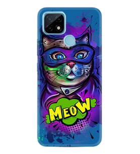 Realme C11 C21 C21Y C25Y C11 2021 Kılıf Desemli Silikon Super Meow 1715