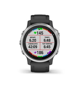Cda Store Garmin fenix 6s Uyumlu  2 Adet Şeffaf Ekran koruyucu Nano Jelatin
