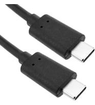 Lexroo 3447 Type C To Type Erkek Erkek Data Şarj Kablosu USB 3.1 Tip-C bağlantı noktası Ters