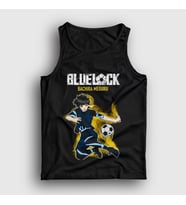 Presmono Unisex Siyah Bachira Meguru Futbol Soccer Anime Bluelock Atlet 445700tt