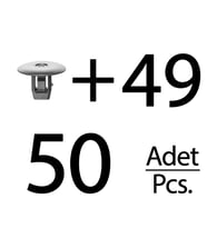 Honda Civis, Odyssey için Davlumbaz Klipsi- 50'li