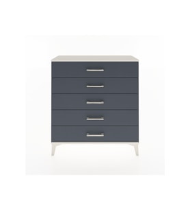 Arges Şifonyer 5 Çekmeceli 88x30x96 Aytaşı-Antrasit