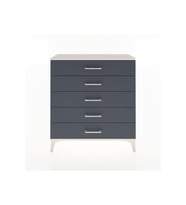 Arges Şifonyer 5 Çekmeceli 88x30x96 Aytaşı-Antrasit