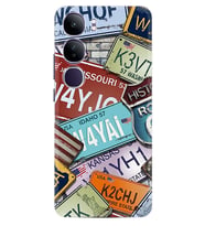 Vivo V40 Lite Kılıf Boutique Baskılı Resimli Plakalar Pcode -054