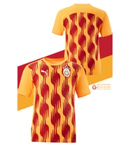 Gs Tsrt 008 Galatasaray Orijinal Lisanslı Sıfır Yaka A Takım Antrenman 5 Yıldızlı T-Shirt (Kırmızı)