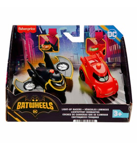 Fisher Price Batman Batwheels Işıklı Yarışçılar Redbird & Batwing 2’li Paket HML24 HML26