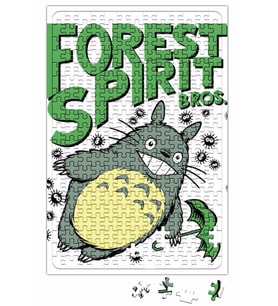 Forest Spirit Bros Totoro Puzzle 240 Parça Yapboz