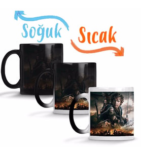 The Hobbit The Battle of the Five Armies Sihirli Kupa Bardak Porselen