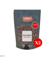 Yazar Chia Tohumu 1 Kg x 2 Pak