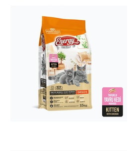 Energy CAT FOOD ENERGY® Tavuklu Yavru Kedi Maması-15 Kilogram