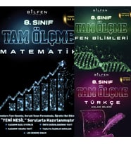 BİLFEN 8.SINIF MATEMATİK-FEN.BİL.-TÜRKÇE TAM ÖLÇME SETİ