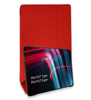 Newface Apple iPad 10.2 (7.nesil) Kılıf Tablet Smart Kılıf - Kırmızı