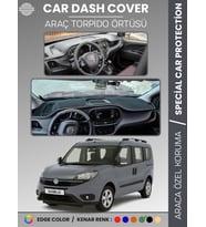 FIAT DOBLO (2015-2020) Torpido Örtüsü Ön Göğüs Torpido Koruma Tam Uyum Çatlamayı Önler Kolay Montaj