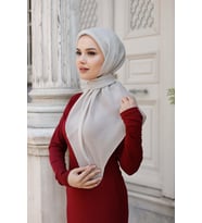 Abiye Eşarp Koyu Taş