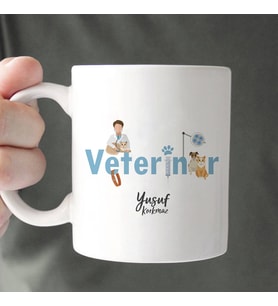 Veteriner Hekimler İçin Hediyelik Kupa Bardak
