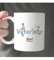 Veteriner Hekimler İçin Hediyelik Kupa Bardak