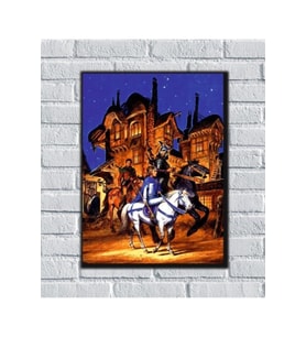 Wheel Of Time Zaman Çarkı Robert Jordan Ahşap Tablo