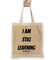 Michael Jackson Quotes Art Gift - Vİntage Retro Style Bez Çanta Uzun Saplı