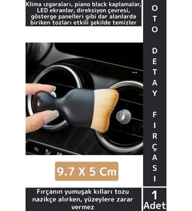Ergonomik Ev Oto Klima Direksiyon Panel İç Bakım Koruma Yumuşak Kıllı Araba Detay Temizlik Fırçası