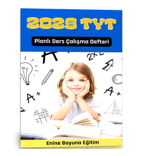 2025 TYT Planlı Ders Çalışma Defteri (200 Sayfa)