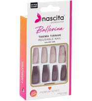 24'lü Ballerina Renkli Takma Tırnak - 155