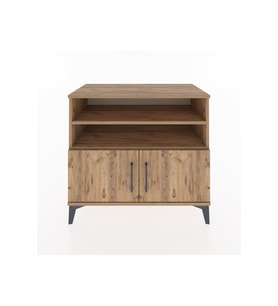 Hyperion Şifonyer 3 Raflı 2 Kapaklı 88x44x80 Çam-Çam