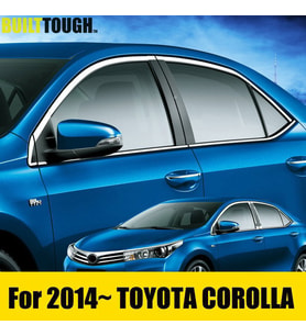 Toyota Corolla Cam Çıtası Kromu Nikelajı Komple 2013-2018