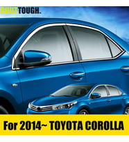 Toyota Corolla Cam Çıtası Kromu Nikelajı Komple 2013-2018