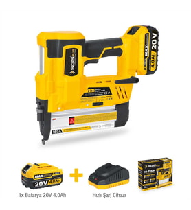 SGS AKÜLÜ ZIMBA VE ÇİVİ TABANCASI 20V 1*4.0 Ah SGS5165
