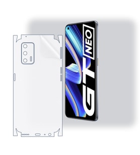 SChitec Realme GT 5G Uyumlu Fullbody Arka Kaplama Hidrojel Koruyucu Film