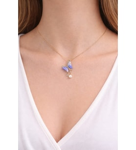 kolye / zirkon taşlı kolye / çelik kolye / 316 L çelik kolye / sevgililer günü kolye KARARMAZ KOLYE