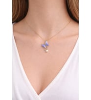kolye / zirkon taşlı kolye / çelik kolye / 316 L çelik kolye / sevgililer günü kolye KARARMAZ KOLYE