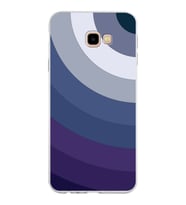 Samsung Galaxy J4 Plus Kapak Renk Cümbüşü Tasarımlı Şeffaf Silikon Kılıf