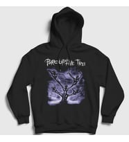 Presmono Unisex Siyah Logo Müzik Porcupine Tree Kapüşonlu Sweatshirt 528251tt