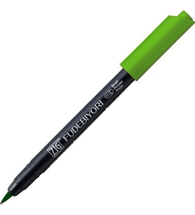 Zig Fudebiyori Brush Pen Fırça Uçlu Kalem 47 MAY GREEN 