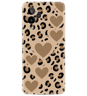 24 Pro Kılıf HD Resim Baskılı Leopar Kalp StKd -068