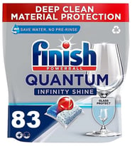 Finish Quantum . Infinity Shiny (Sonsuz parlaklık + Derin Temizleme) 83 Tablet - Polonya Üretimli (Beton Gri)