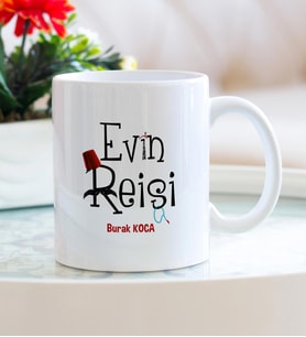 Kişiye Özel Evin Reisi Kupa Bardak