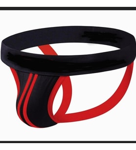 Erkek Kırmızı Şeritli Jockstrap