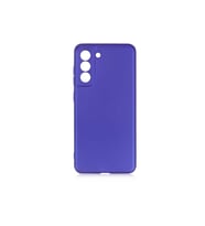 Samsung Galaxy S21 FE Uyumlu Kılıf Zore Premier Silikon Kapak (SAKS MAVI)